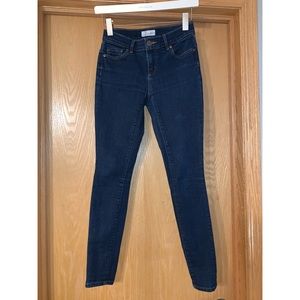 LOFT Dark Wash Denim Legging